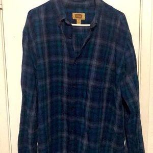 Men’s Flannel Size XLT